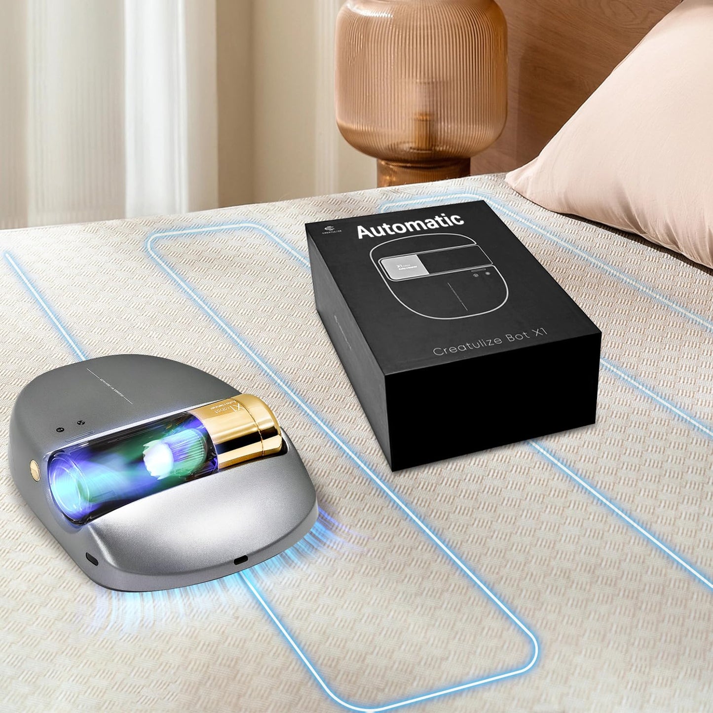 3-in-1 cordless robotic vacuum cleaner