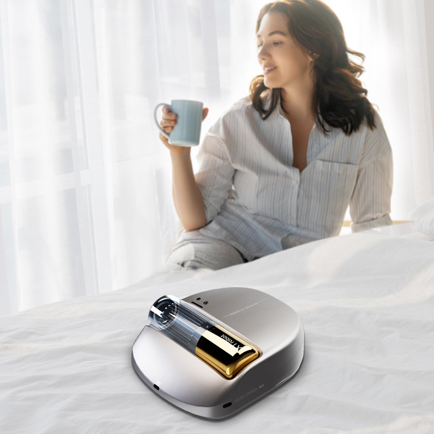 3-in-1 cordless robotic vacuum cleaner