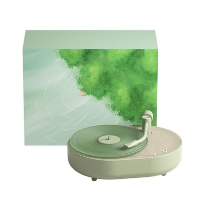 Aromatherapy audio atmosphere light multi-function record player home bedroom night light
